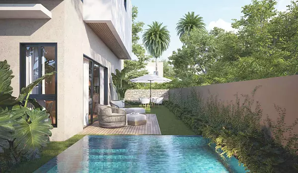 casas vacacionales y villas - casa villa en san cristobal en venta  2