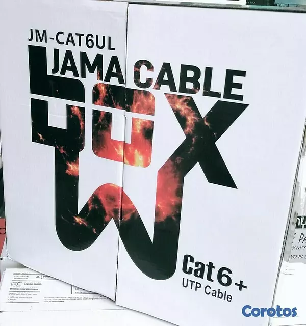 accesorios para electronica - CABLE DE RED UTP  CAT6e 1000 PIES  2