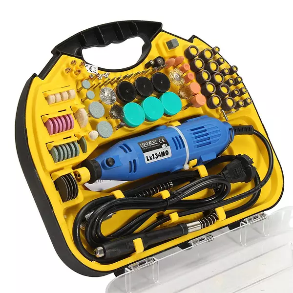 herramientas, jardines y exterior - Taladro rotativo eléctrico, pulidor grabador, dremel Amoladora drimel brocas 3