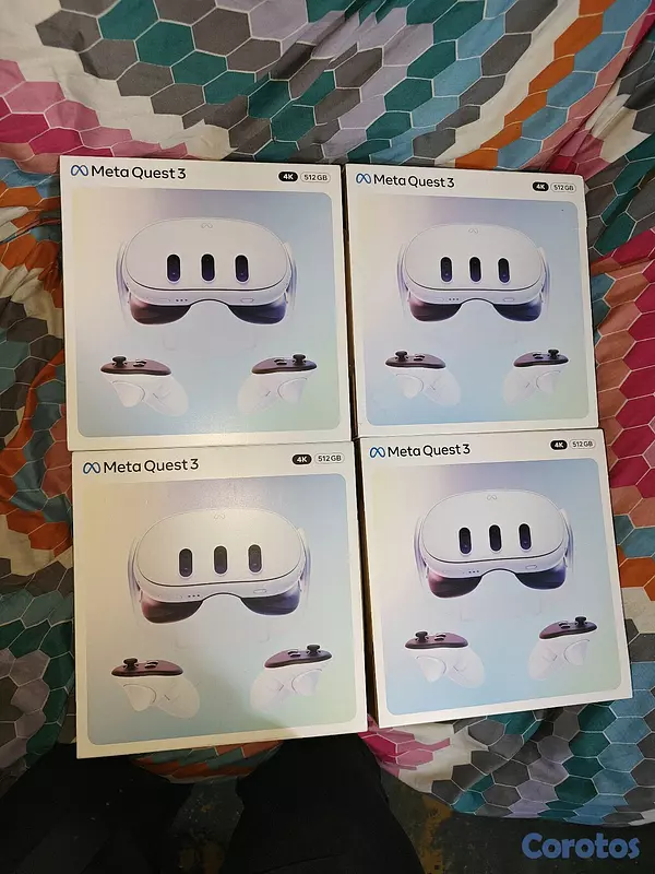 consolas y videojuegos - Meta Quest 3 de 512gb nueva sellada  3