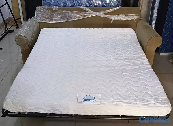 muebles y colchones - sofá cama importado Queen  2