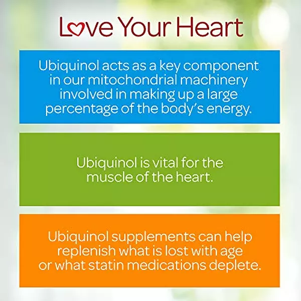 Salud y Equipamiento Médico - Ubiquinol 100mg Puritan's Pride Apoya La Salud Del Corazon 6