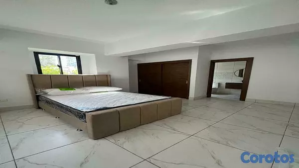 apartamentos - Alquiler apartamento amueblado en Piantini, con área social 4