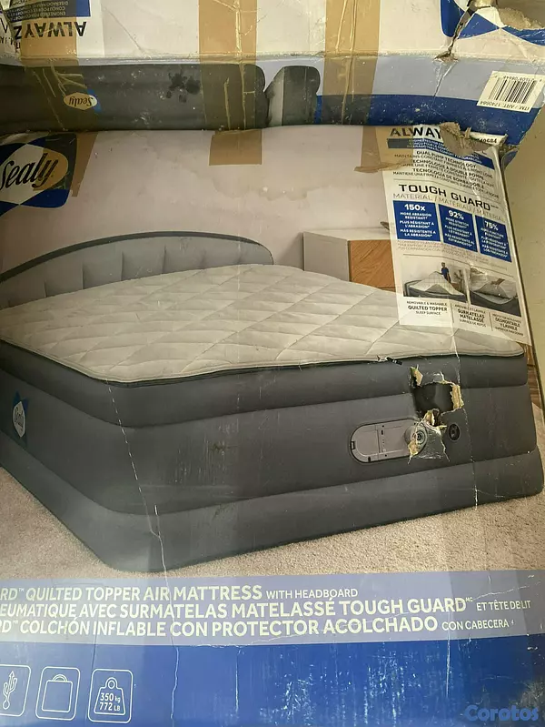 muebles y colchones - colchón inflable  2