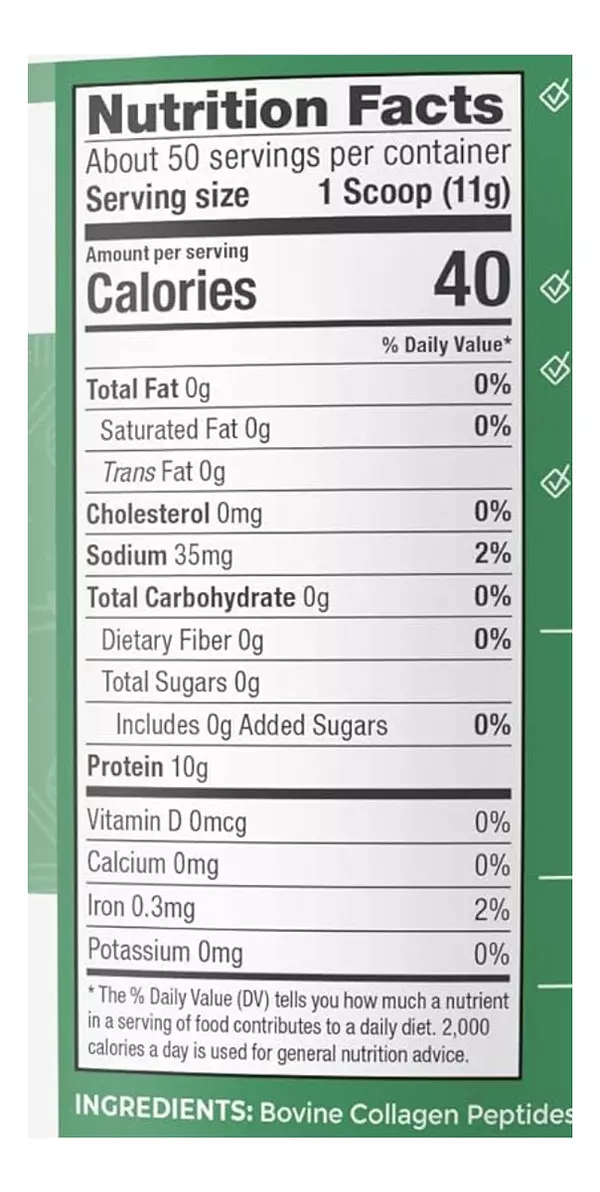 Salud y Equipamiento Médico - Péptidos De Colágeno 550g - G A $514 2