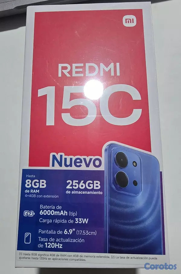 celulares y tabletas - **Vendo celular REDMI 15C 8 GB de Ram 256  almacen 4