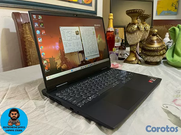 computadoras y laptops - Laptop gaming Lenovo ideadpad Gaming 3, Ryzen 7, R 7
