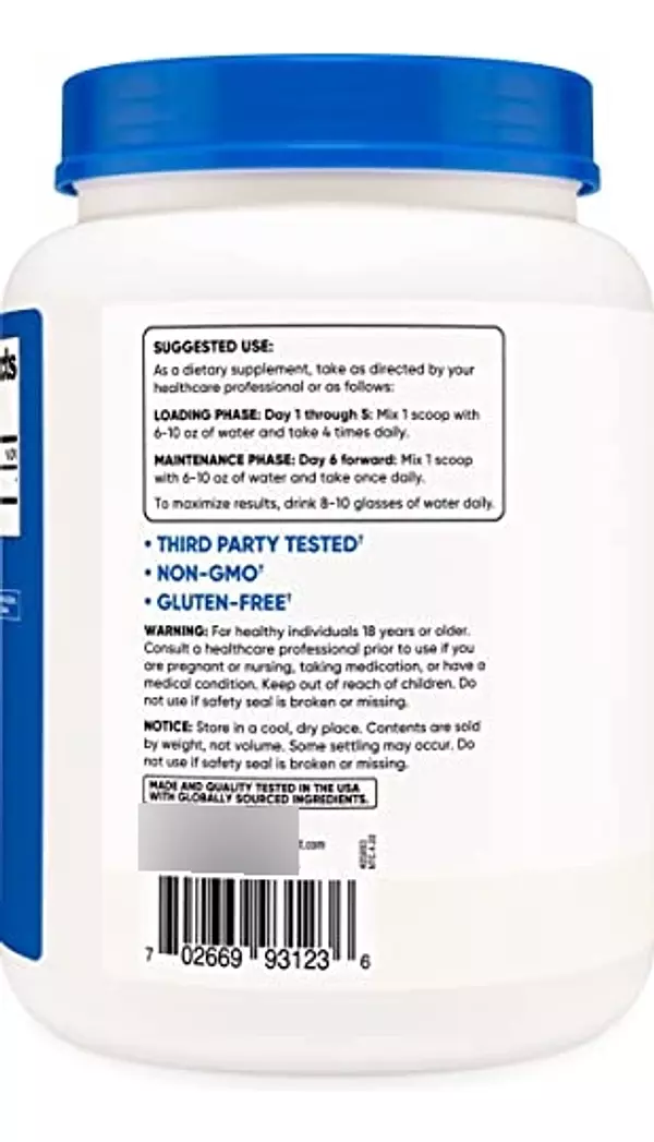 Salud y Equipamiento Médico - Monohidrato De Creatina En Polvo Micronizado -nutricost 3