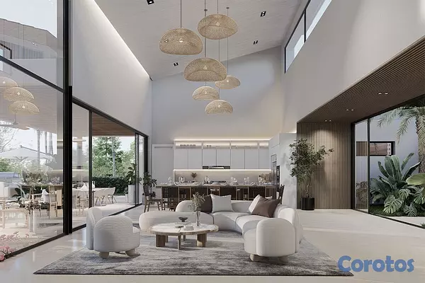 casas vacacionales y villas - villa de lujo en casa de campo la Romana casi lista 1,300mt República Dominicana 6