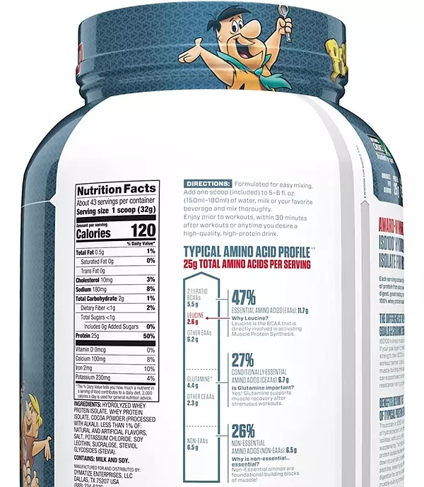 Salud y Equipamiento Médico - Proteina Iso 100 Cacao 3 Lb 2