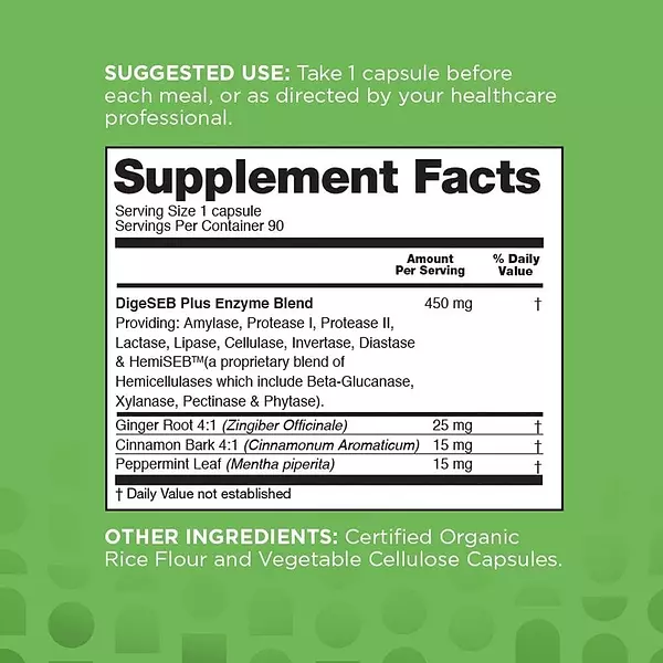 Salud y Equipamiento Médico - Enzimas Digestivas 450mg Nbpure 2