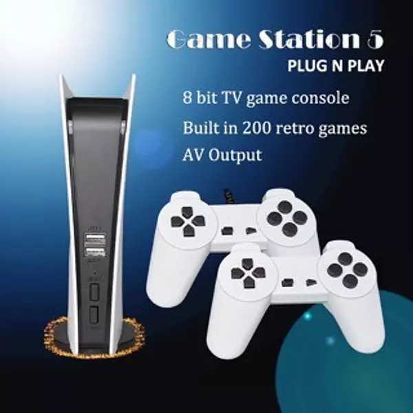 consolas y videojuegos - GS5 Consola de videojuegos con cable USB con 200 juegos clásicos RETRO nintendo 4