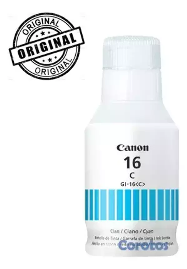 impresoras y scanners - Tinta Canon 16 Azul 1