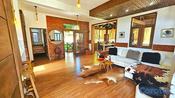 casas vacacionales y villas - Villa en Venta amueblada en Jarabacoa cerca del pu 2