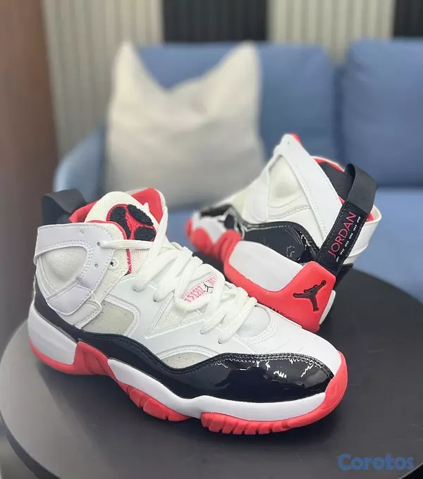 zapatos unisex - Tenis Nike Air Jordan Retro 11 Black Bred Coca Cola Ultimate Teni Sneaker 🧨 5