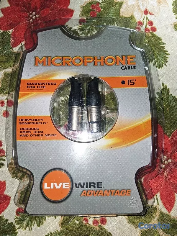 accesorios para electronica - Cable para microfono XLR 15 NUEVO  5