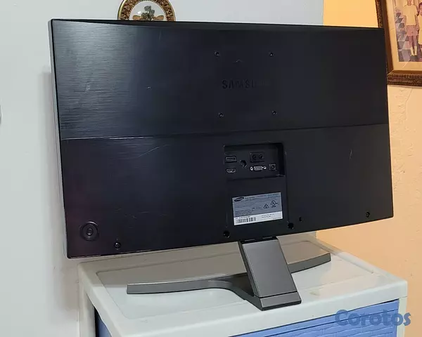 computadoras y laptops - Monitor Samsung 27 Pulg Curvo 1080p HDMI 3