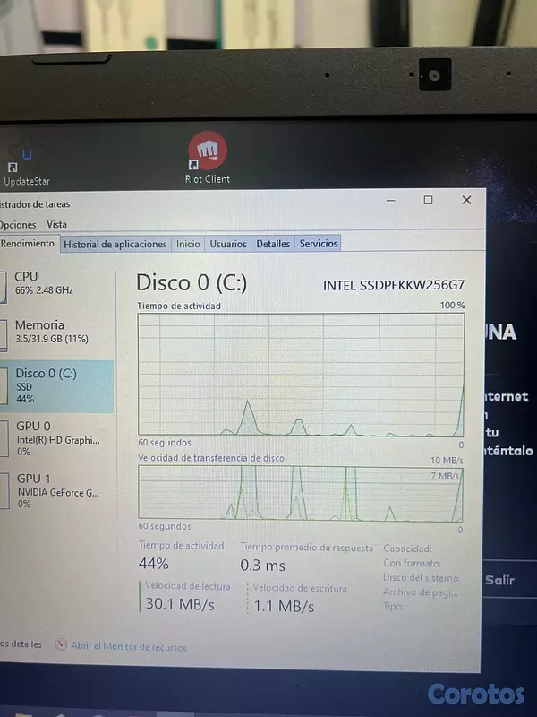 computadoras y laptops - laptop acer nitro 5 3