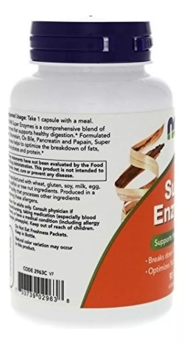 Salud y Equipamiento Médico - Alimentos Super Enzimas - 90 Capsulas 7