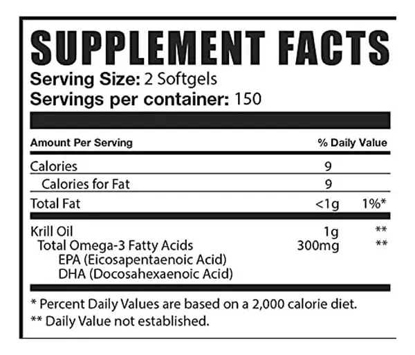 Salud y Equipamiento Médico - Aceite Krill Bulksupplements - Uni - Unidad A $1003 2