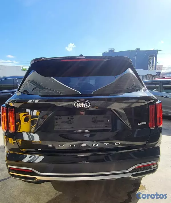 jeepetas y camionetas - KIA SORENTO S 2021 NEGRO GASOLINA 9