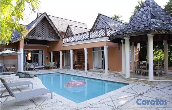 casas vacacionales y villas - Venta: Excelente villa en Guavaberry, frente al ca 12
