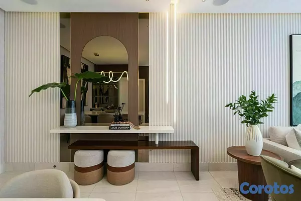 apartamentos - En alquiler apto amueblado de 3 habitaciones  3