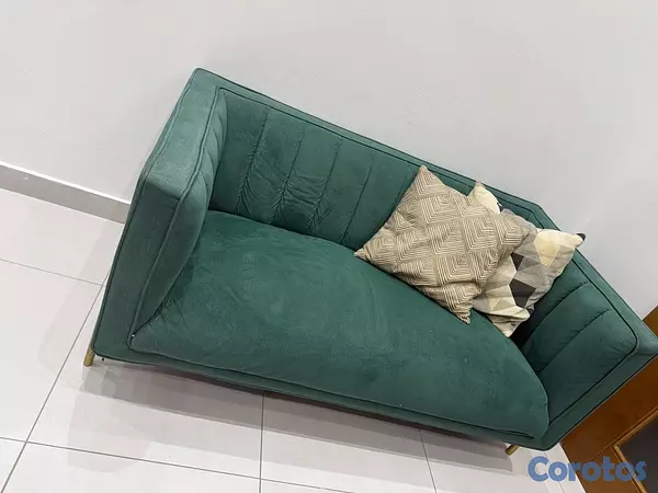 muebles y colchones - vendo juego de mueble de 4 y de 2 acientos de ilumel  2