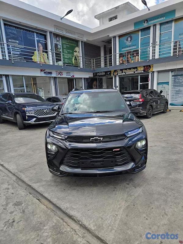 jeepetas y camionetas - CHEVROLET TRAILBLAZER 2022 NEGRO GASOLINA 15