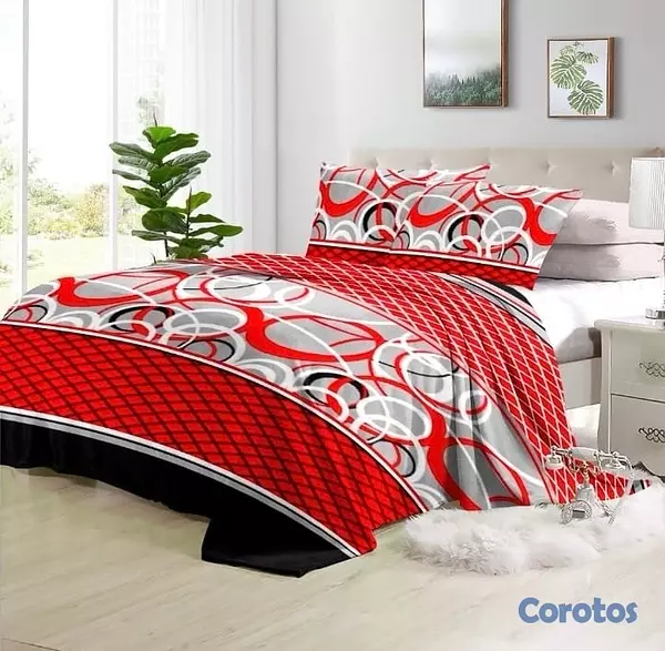 muebles y colchones - juego de frisas suave 3 piezas para cama de 60  2