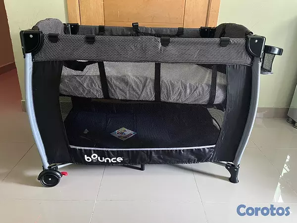muebles - Corral 2 niveles + cambiador + mosquitero ( poco u 8