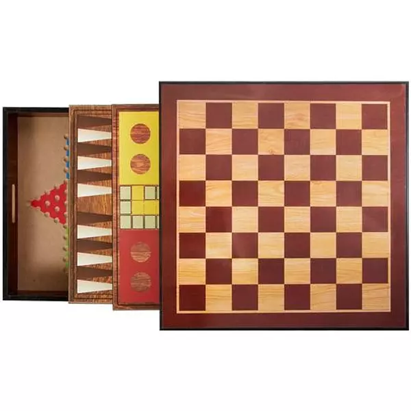 juguetes - Anker Play Juego de Mesa 12 en 1 DAMAS CHINAS AJEDREZ ETC 3