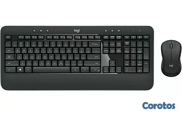 computadoras y laptops - TECLADO MOUSE LOGITECH MK540 ESPAÑOL USB WIRELESS RECEIVER 2.4GHZ WIRELESS 2
