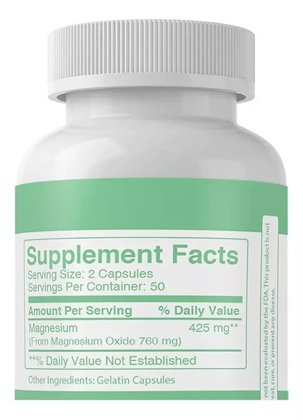 Salud y Equipamiento Médico - Oxido Magnesio Pure Organic Ing 2