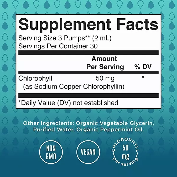 Salud y Equipamiento Médico - Clorofila 50 Mg Maryruth Organic 2