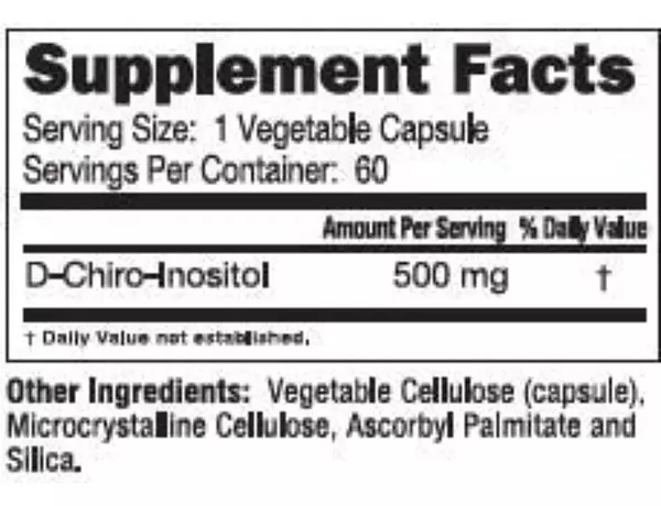 Salud y Equipamiento Médico - Neuro Biologix -inositol 60 caps - Unidad 2