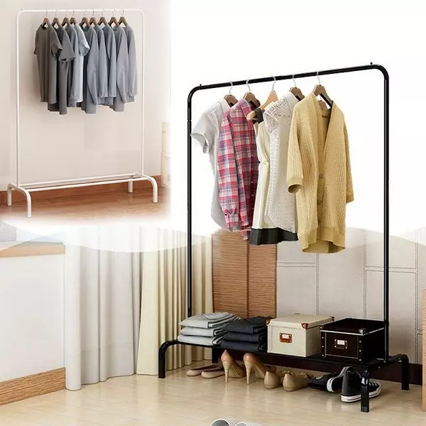 decoración y accesorios - Rack para ropa colgador perchero SENCILLO colgar ropa tendedero 3