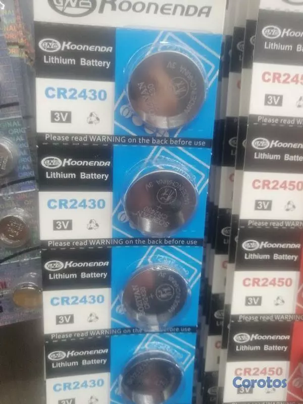 accesorios para electronica - Pilas CR2032, CR2025, CR2016 y más disponibles 🔋 7