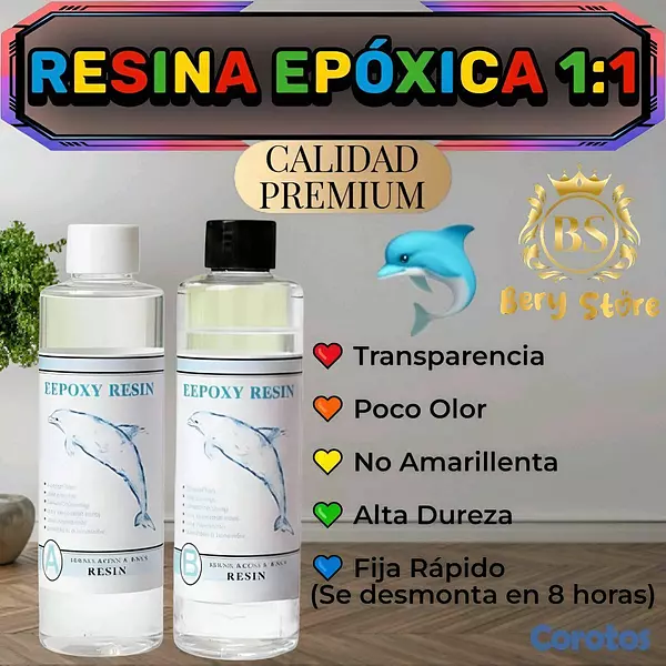accesorios para electronica - RESINA EPOXICA 1:1 | RESINA EPOXY | RESINA PARA PISO Y MANUALIDADES | RESINA | 4