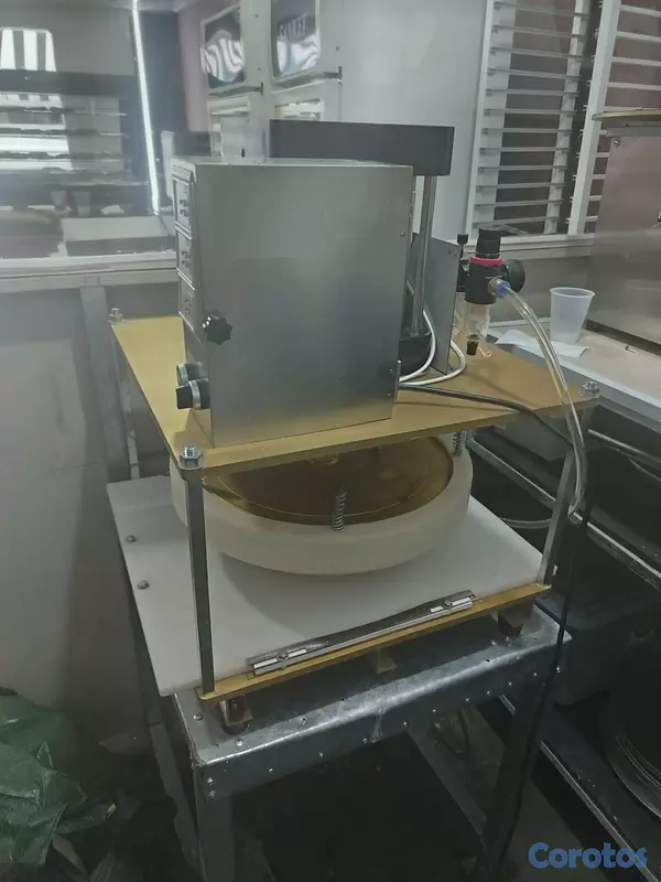 equipos profesionales - Prensa idraulica para pizza  2