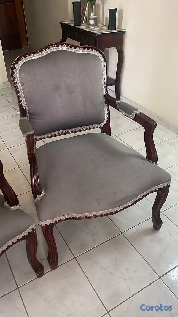 muebles y colchones - Butacas de caoba 2