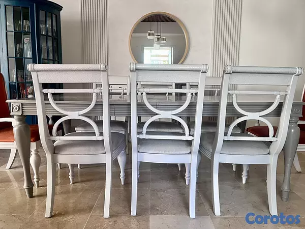 muebles y colchones - Mesa comedor 8 personad 2