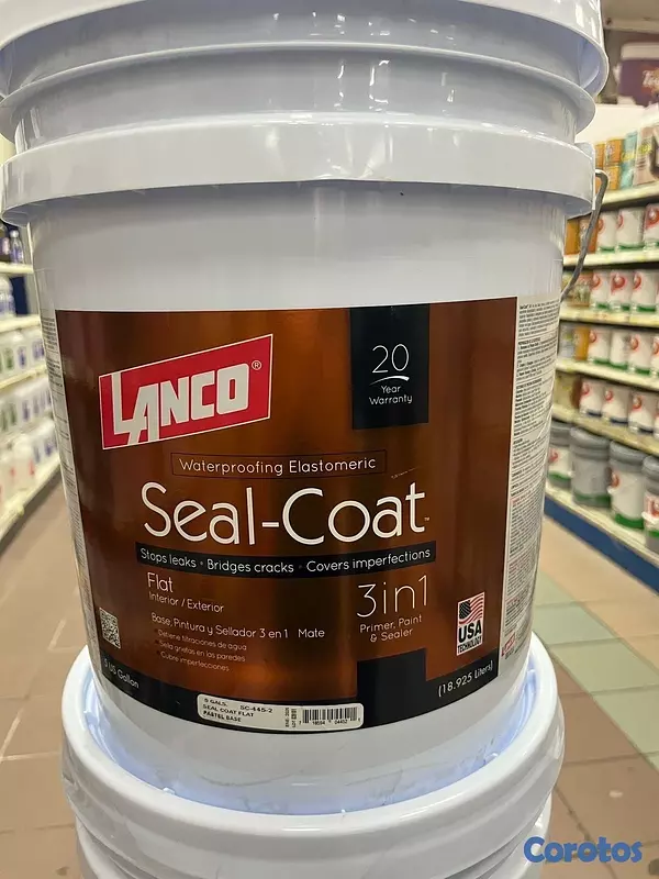 herramientas, jardines y exterior - Cubeta 5 galones Seal Coat LANCO 2