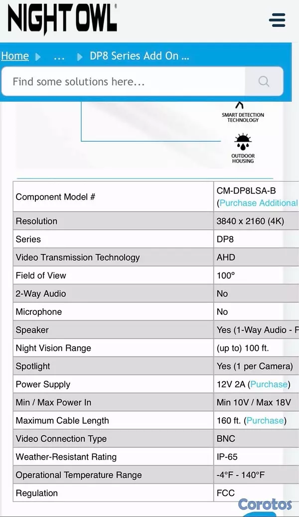 camaras y audio - En venta Cámaras Usadas perfecto estado Night Owl 4