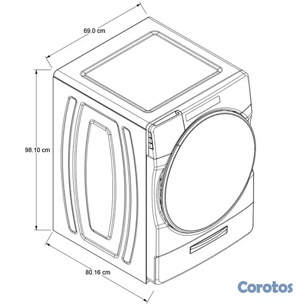 electrodomesticos - Lavadora Secadora Eléctrica Whirlpool 20 Kg 7MWFC6 2