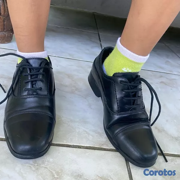 ropa y zapatos - zapatos para niño negro 3