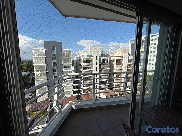 apartamentos - vendo Arroyo hondo viejo piso 8 vista tres habitaciones con baño dos parqueos  5