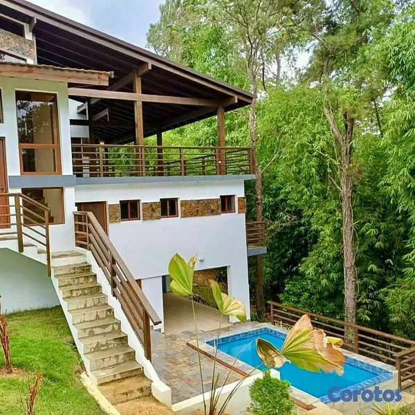 casas vacacionales y villas - Villa rustica y moderna en venta en Jarabacoa 9