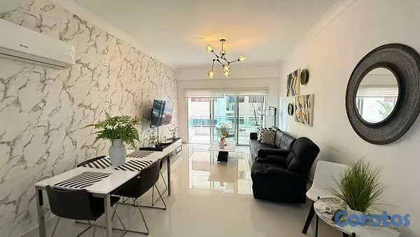 apartamentos - Apartamento en venta y/o Alquiler totalmente amueblado en  Naco 4