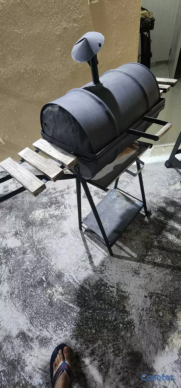 herramientas, jardines y exterior - BBQ Usado Gas y carbon